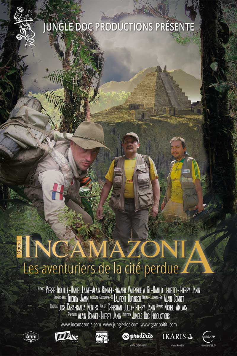 Affiche du documentaire Incamazonia Affiche du documentaire Incamazonia
